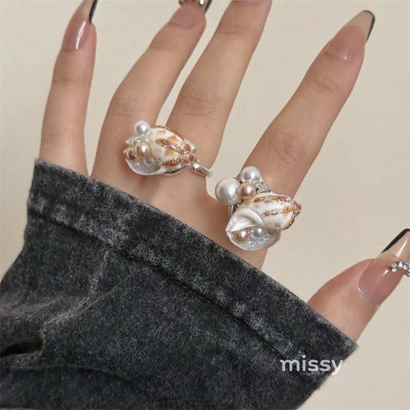 Klynn Ocean Stacked Ring [T8OYM5TV]