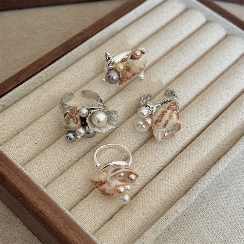 Klynn Ocean Stacked Ring [HTJDG9XS]
