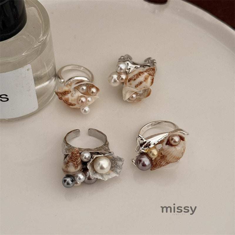 Klynn Ocean Stacked Ring [ZL8EI9DH]