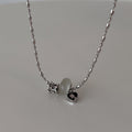 Kyiah Cat's Eye Heart Necklace [PYLEA4O1]