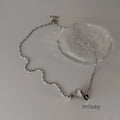 Kyiah Cat's Eye Heart Necklace [ZX2O0AZ7]