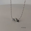 Kyiah Cat's Eye Heart Necklace [45TYEIYF]
