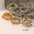 Kynlie Elegant Stackable Band Rings