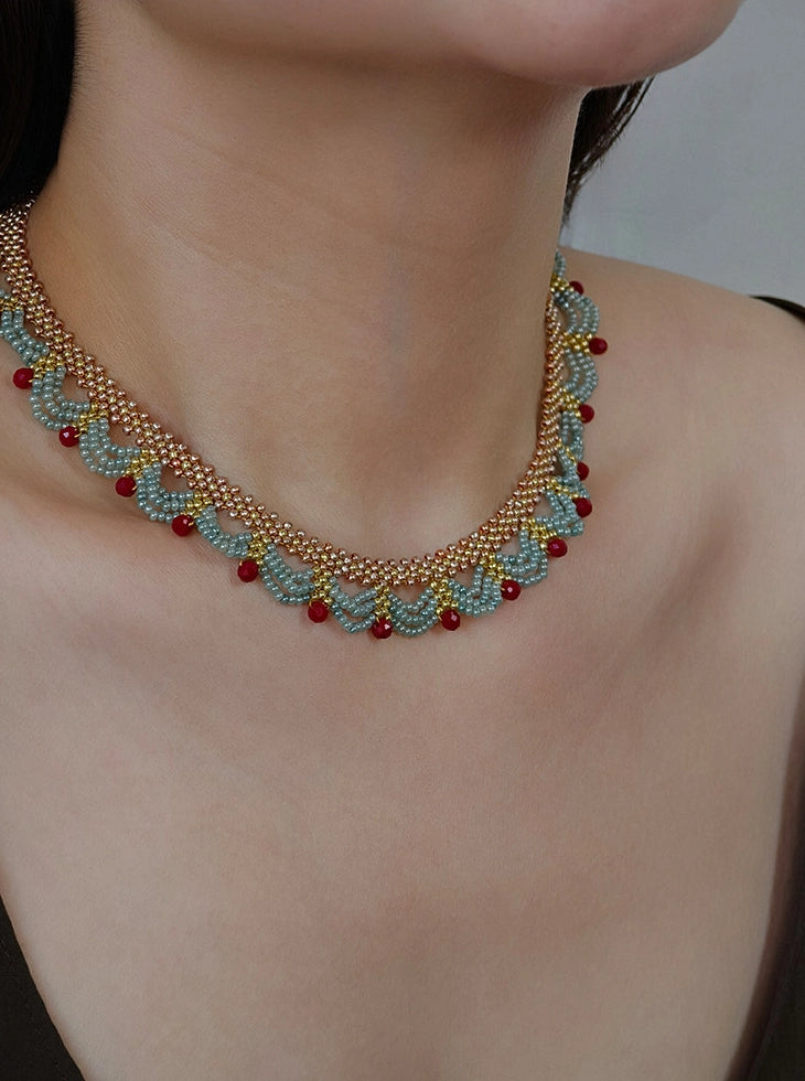 Lace Choker Necklace [72251SOQ]