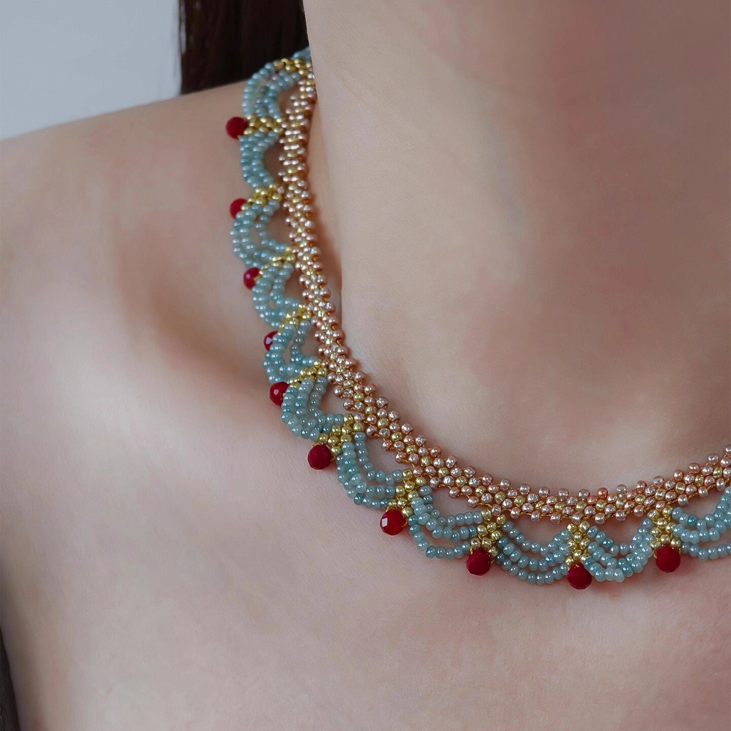 Lace Choker Necklace [0XLN5N6A]