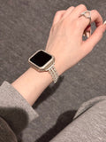 Lace Cut-Out Metal Watch Band [75D2F8G2]