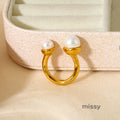 Lacie Gold Plated Ring Collection [666A17J0]
