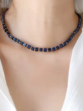 Lapis Lazuli Beaded Necklace [KXGAZTES]