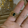 Layan Filigree Gemstone Ring [5SSTGYQW]
