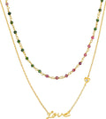 Layered Celestial Pendant Necklace [BSOIMMLV]