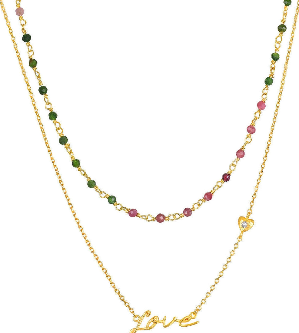 Layered Celestial Pendant Necklace [BSOIMMLV]