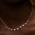 Layered Dainty Pendant Necklace [VM71BJY4]