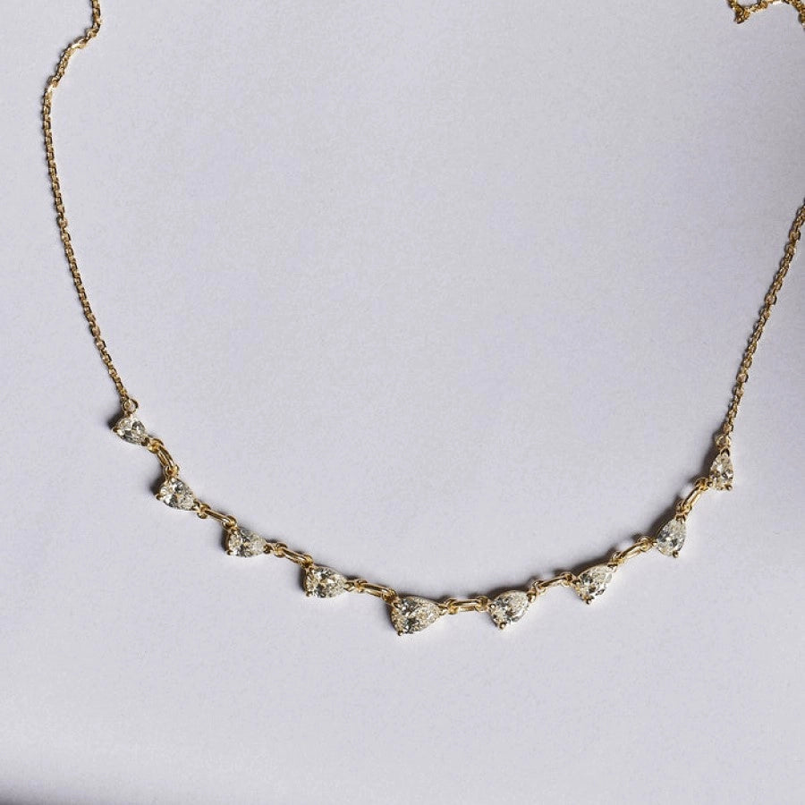 Layered Dainty Pendant Necklace [O2RUR215]