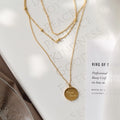 Layered Gold Chain Necklace [9SC4KCY5]