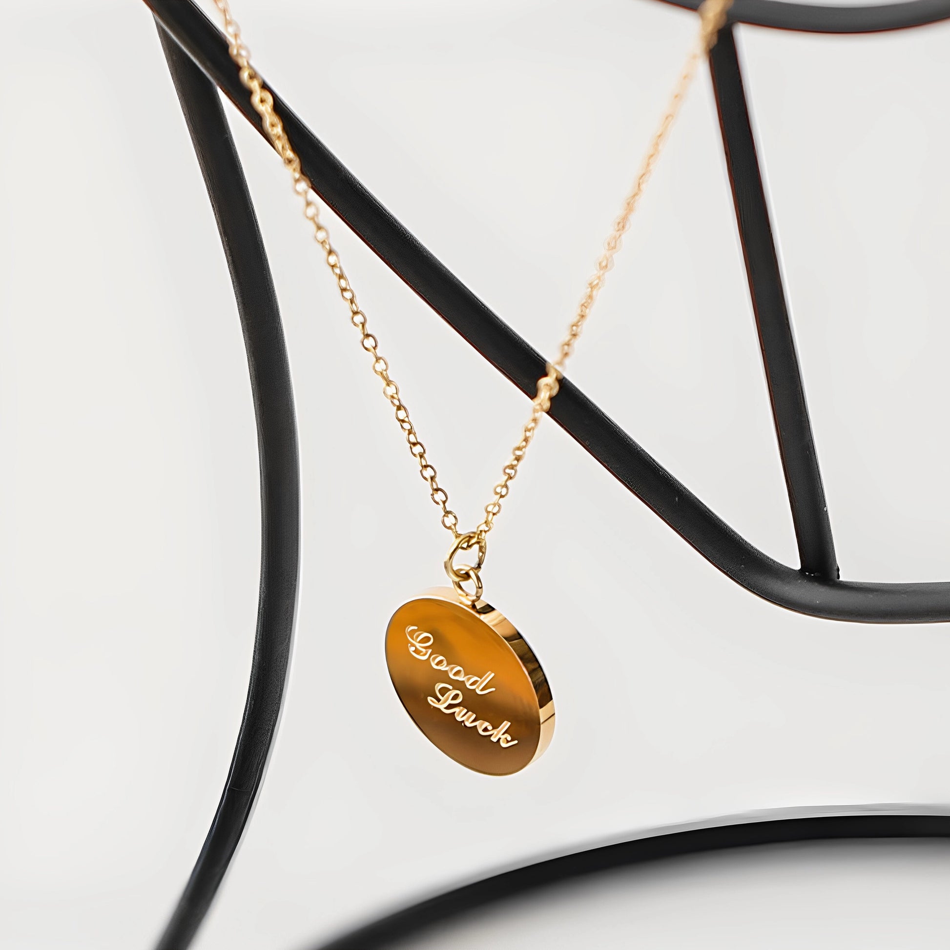 Layered Gold Chain Necklace [A25052PT]