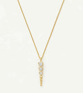 Layered Heart Pendant Necklace [R59IAHND]