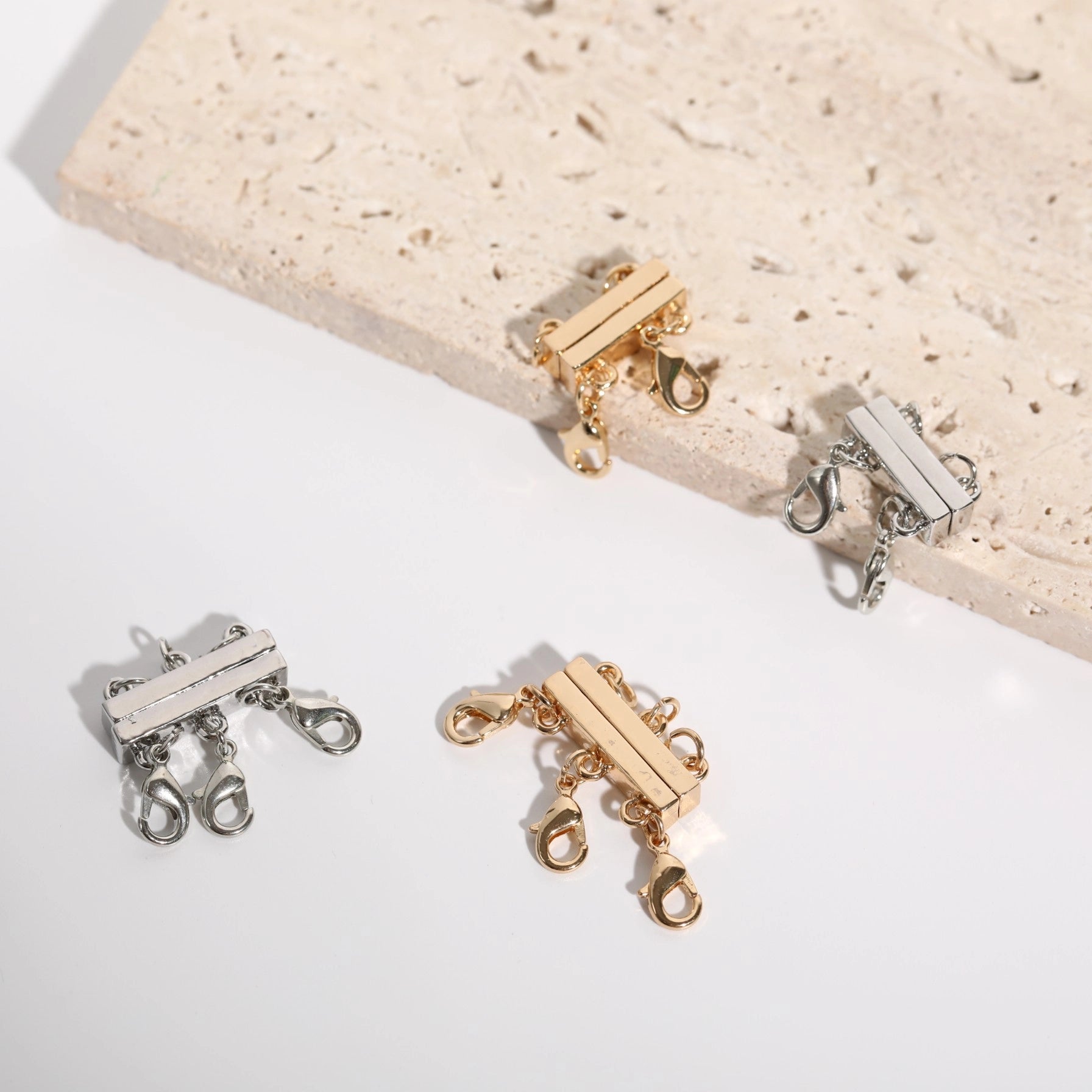 Layered Magnetic Necklace Clasp [78HZXAX7]