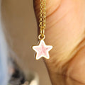 Layered Star and Heart Pendant Necklace [DE9L0YR7]