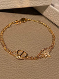 Layered Star Pendant Bracelet [URCIM95F]