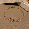 Layered Star Pendant Bracelet [7UQBE0RH]