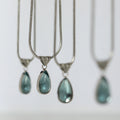 Layered Water Drop Pendant Necklace [7C8GU4OL]