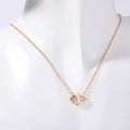 Layered Zircon Pendant Necklace [H8QPPEE1]