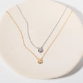 Layered Zircon Pendant Necklace [51CPTCA0]