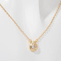 Layered Zircon Pendant Necklace [D9XAF5IX]