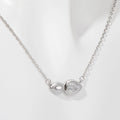 Layered Zircon Pendant Necklace [IOHPQ1H2]
