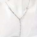 Layered Zircon Pendant Necklace [L41Q8BKV]