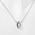 Layered Zircon Pendant Necklace [E02Q3OW2]
