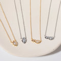 Layered Zircon Pendant Necklace [KZ4I6RQC]