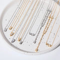 Layered Zircon Pendant Necklace [ER0UJ1JL]