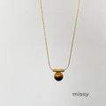 Layla Layered Tiger Eye Necklace [8HGECBJJ]