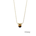 Layla Layered Tiger Eye Necklace [4GSMEFVV]