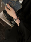 Leather Apple Watch Strap with Butterfly Buckle [OZ95JKTX]