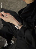 Leather Apple Watch Strap with Butterfly Buckle [PQTMH4JG]