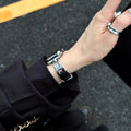 Leather Apple Watch Strap with Butterfly Buckle [4GAD5G5P]