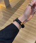 Leather Butterfly Buckle Watch Strap [07ECWR1A]