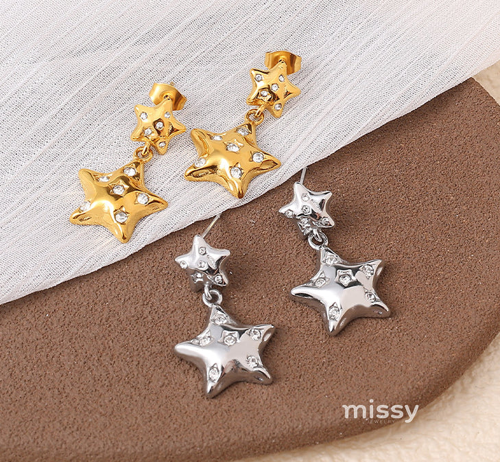 Leilah Celestial Stud Earrings [0H9CRDL9]
