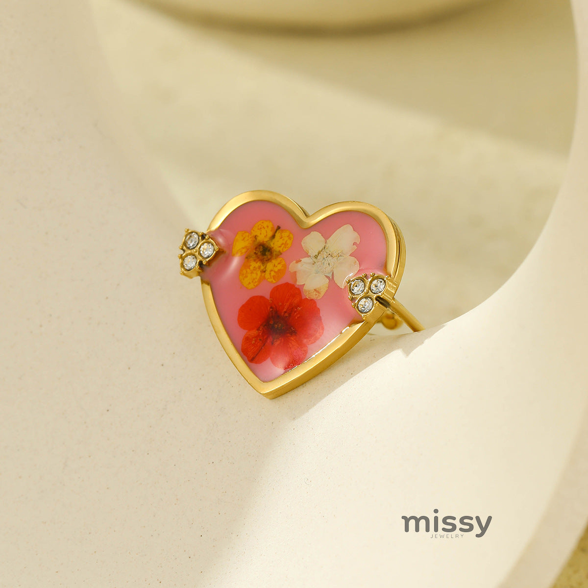 Lennix Forever Bloom Ring [R51UORNH]