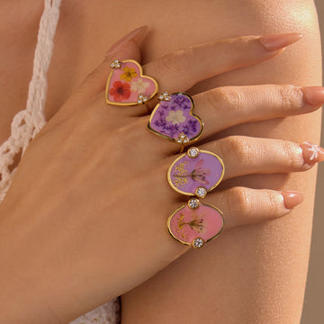 Lennix Forever Bloom Ring [M8TAN3H9]