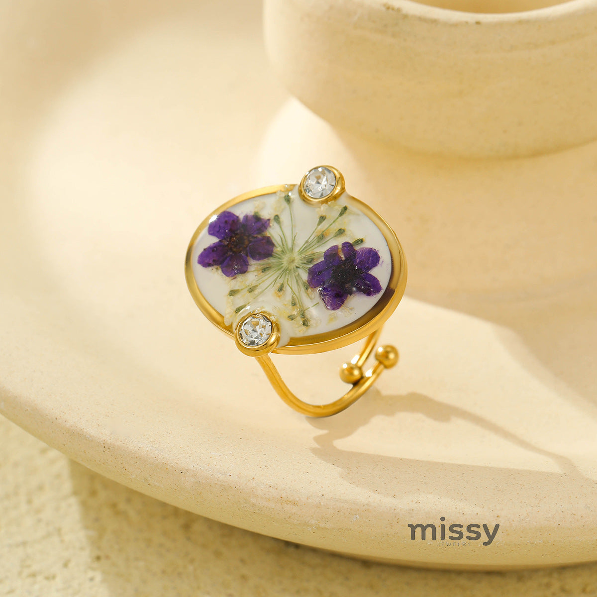 Lennix Forever Bloom Ring [5GS138Z7]