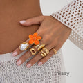 Lenox Floral Stackable Ring Set