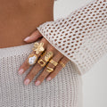 Lenox Floral Stackable Ring Set