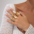 Lenox Floral Stackable Ring Set