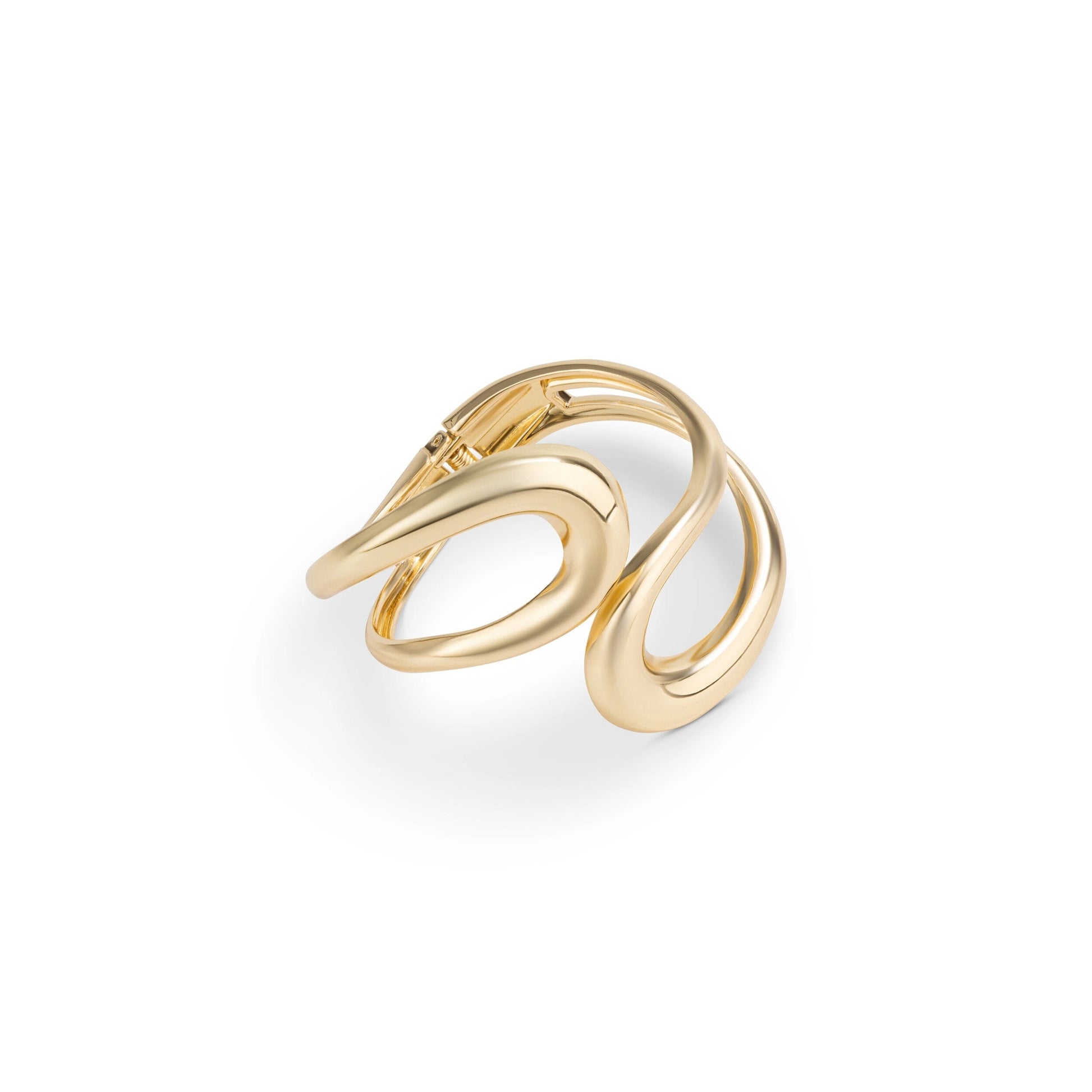 Missy Jewelry Lexi Sculpted Gold Bangle