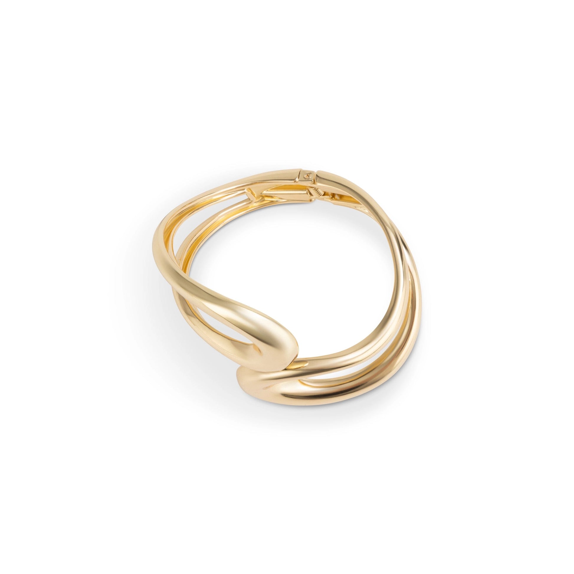 Missy Jewelry Lexi Sculpted Gold Bangle