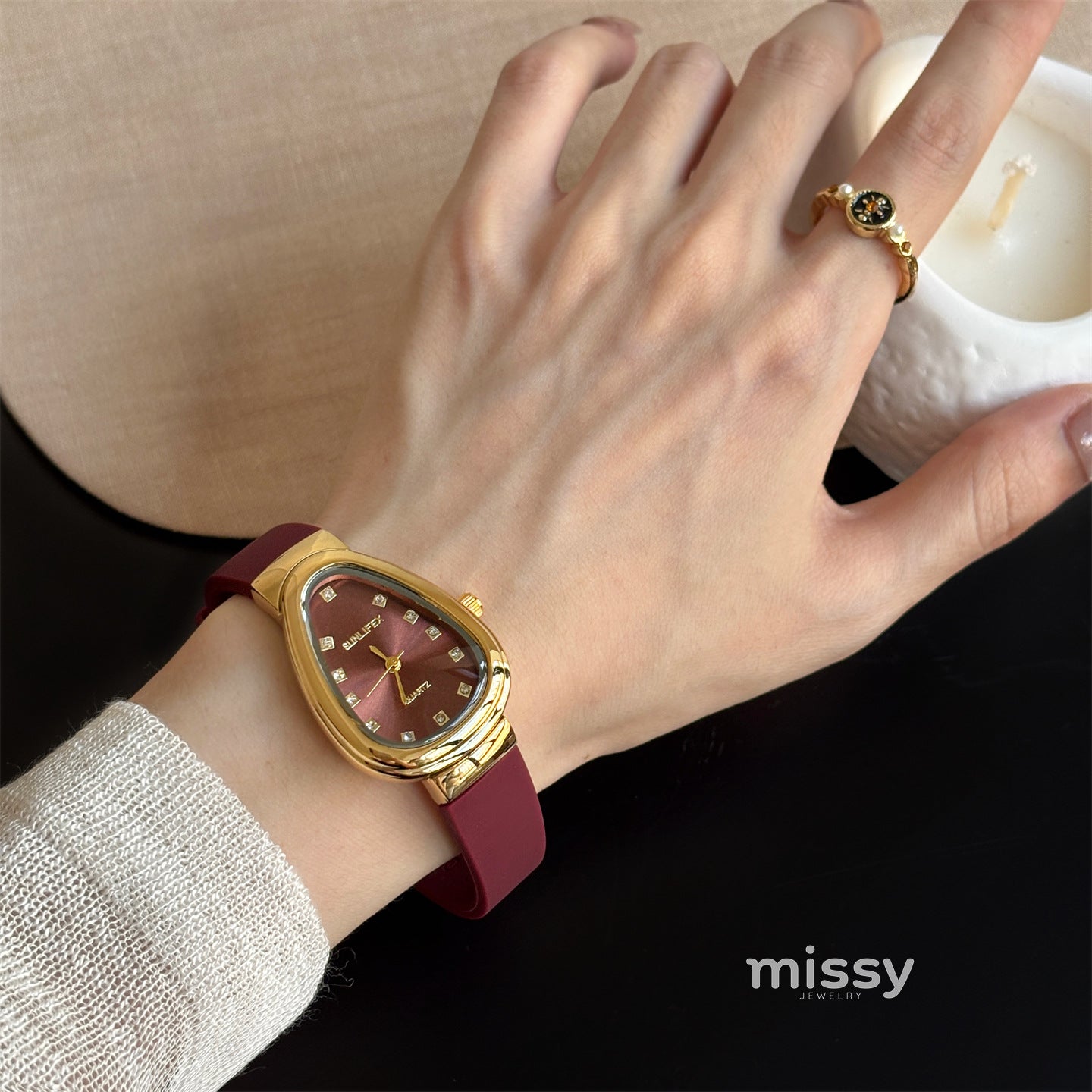 Lexus Diamond Snake Head Watch [S2YOU4M2]