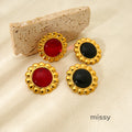 Lia Vintage Sunflower Drop Earrings [3C036J0J]